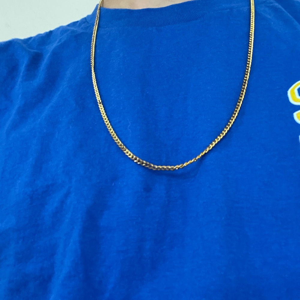 3mm Gold Chain Necklace